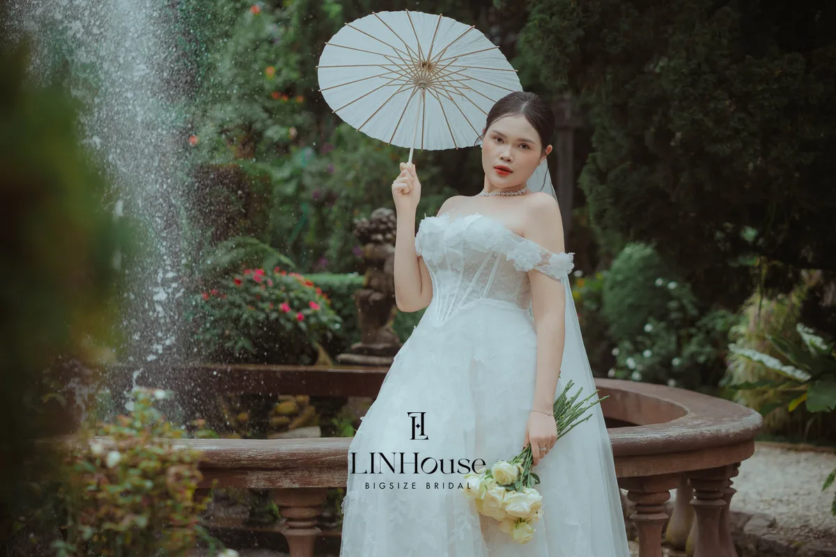LORINE - Lace, Tulle A-Line