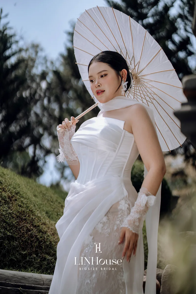 CÉLESTINE - Organza, Lace Mermaid