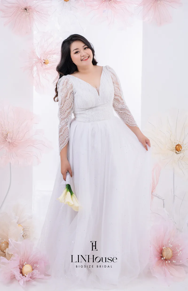 MAELLE - Lace, Tulle A-Line