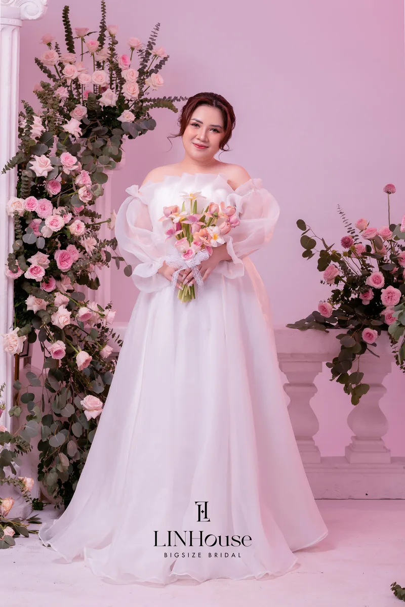 AMÉLIE - Organza Dáng A