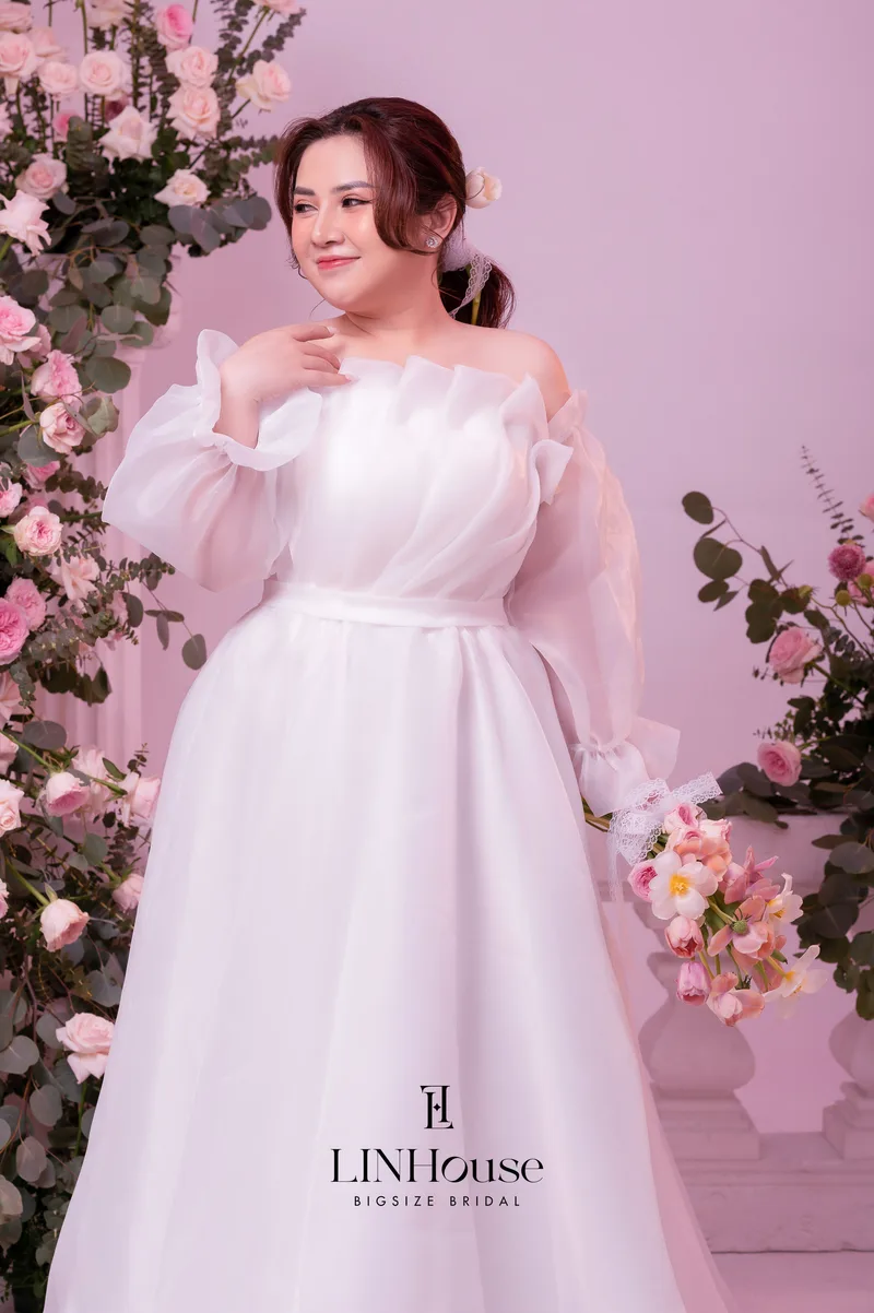 AMÉLIE - Organza Dáng A