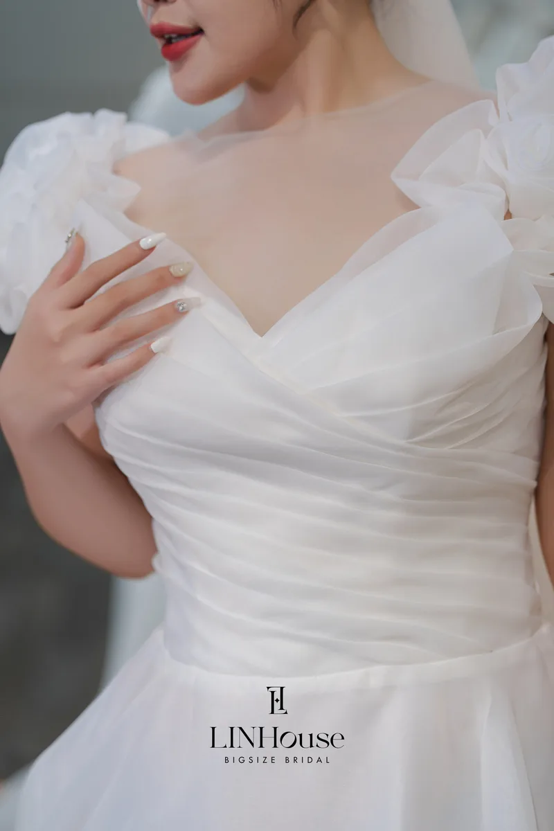 MILA - Organza A-Line