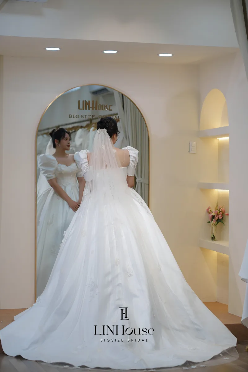ELLE - Satin Ball Gown