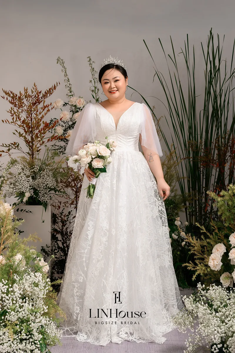 LOUISE - Ren, Voan Lưới Dáng A