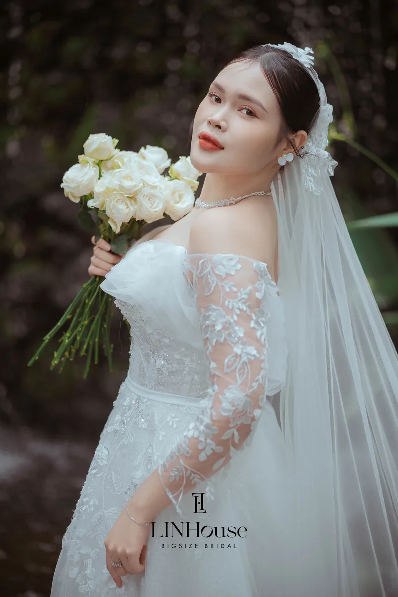LUNELLE - Sparkling, Lace, Tulle A-Line - image 2
