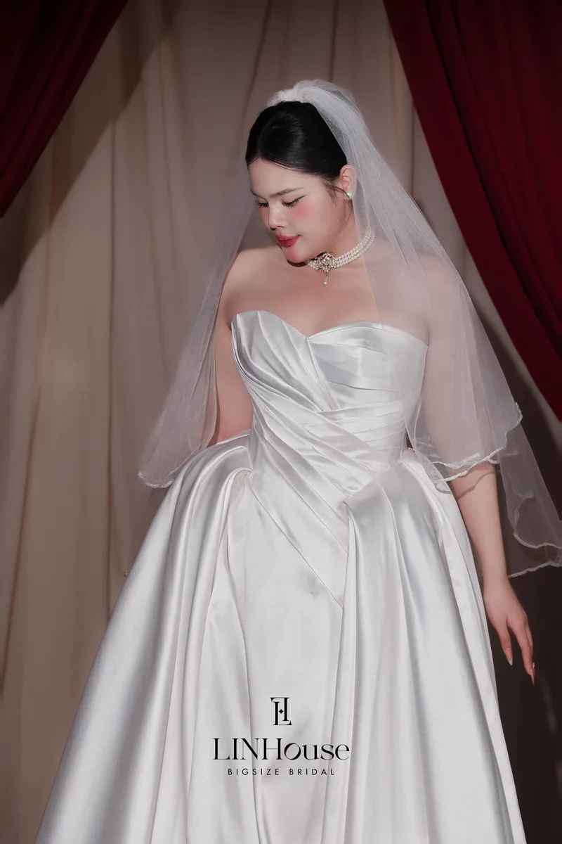 MARIEL - Satin A-Line
