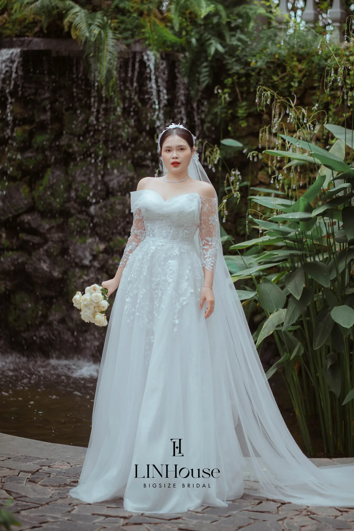LUNELLE - Sparkling, Lace, Tulle A-Line