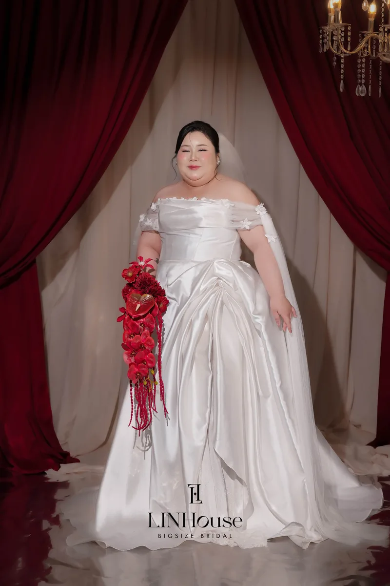 NORA - Tulle, Satin A-Line