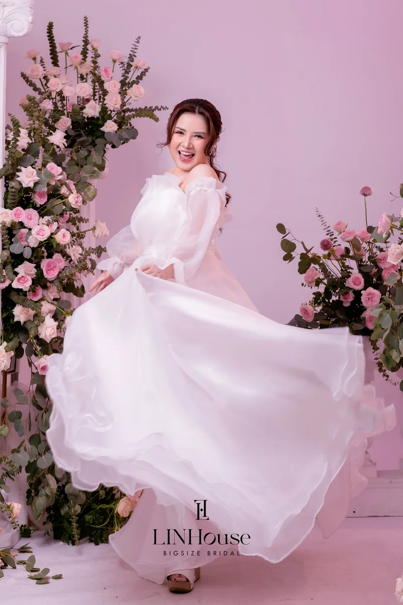 AMÉLIE - Organza Dáng A