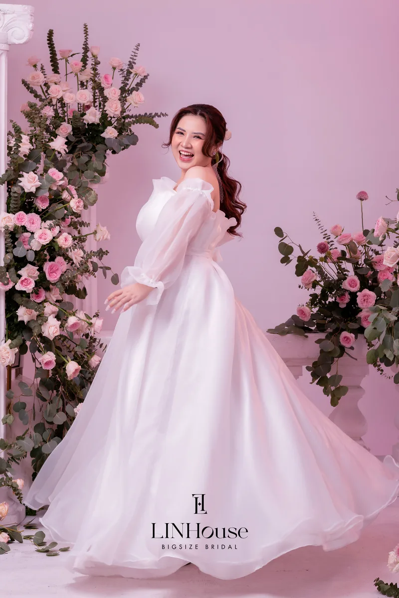 AMÉLIE - Organza Dáng A