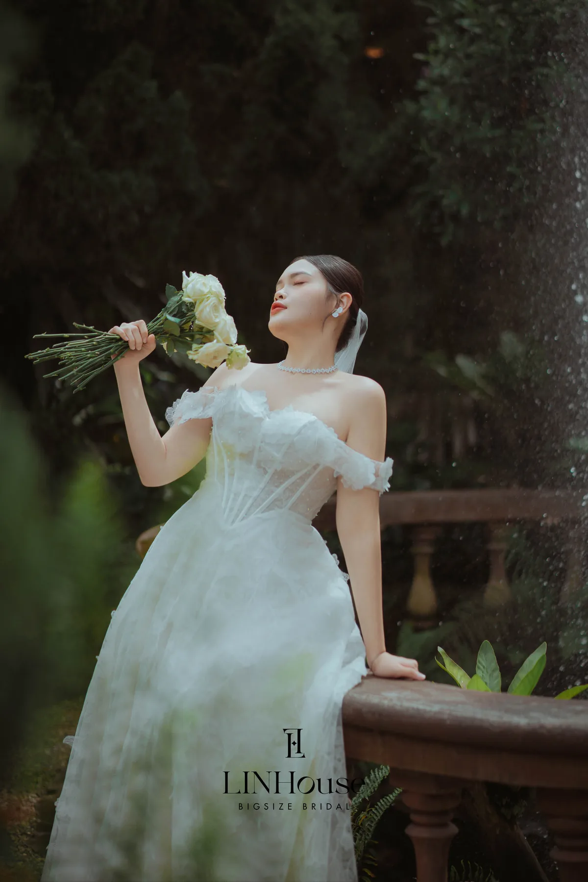 LORINE - Lace, Tulle A-Line